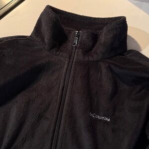 Columbia Charcoal Full-Zip Fleece Jacket